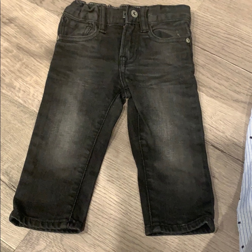Black gap skinny jeans